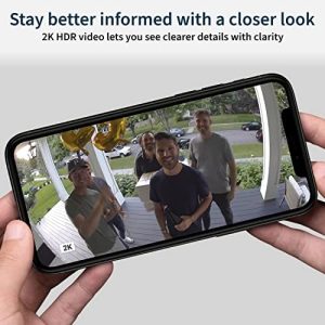 Arlo Pro 4 Spotlight Camera – 1 Pack – Wireless Security, 2K Video & HDR, Color Night Vision, 2 Way Audio, Wire-Free, Direct to WiFi No Hub Needed, Black – VMC4050B