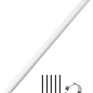 Marker Pen Replacement for Remarkable 2, Digital Eraser,4096 Pressure Sensitivity, Palm Rejection, Remarkable Plus Pen Remarkable2 Stylus Pen with 5Pcs Tips/Nibs (White)